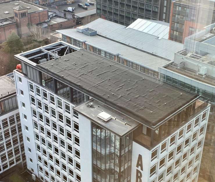 Silent Roof Installation - ABC Building